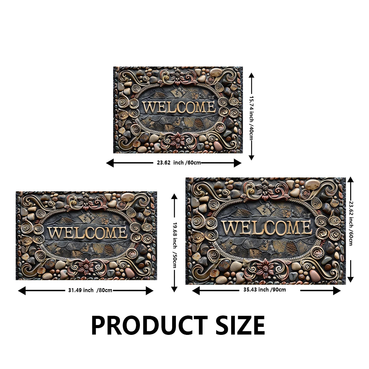 Rustic style Welcome Door Mat