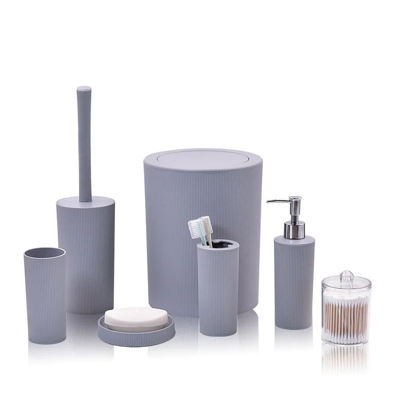 black Bathroom holders