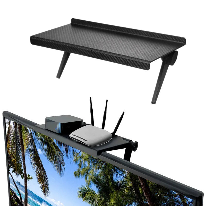 Adjustable TV Shelf Rack