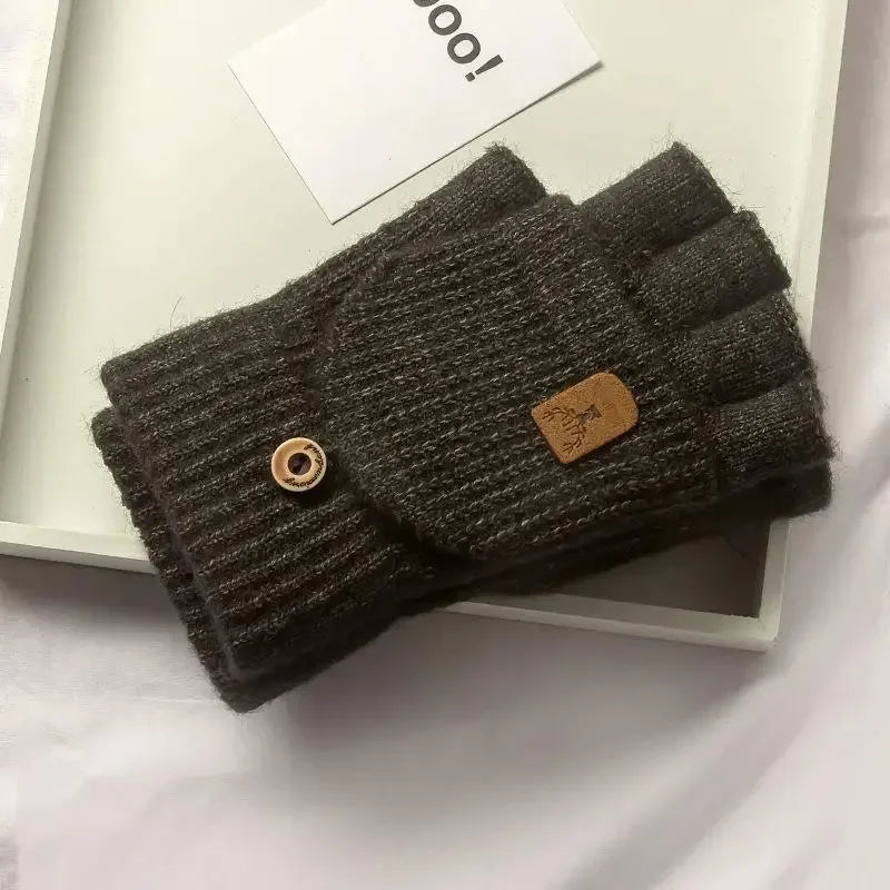 Thick Knitted Gloves