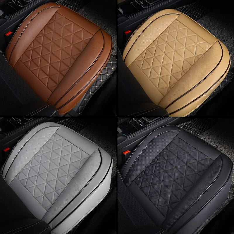 Plush Leather Seat Cover