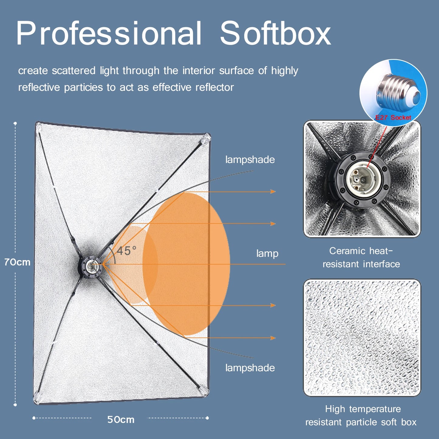 Professional Photography softbox Lighting