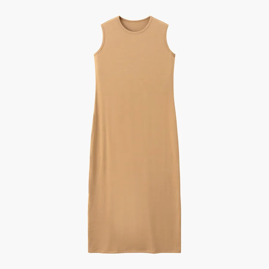 Casual Ankle Length Dress and Cardigan