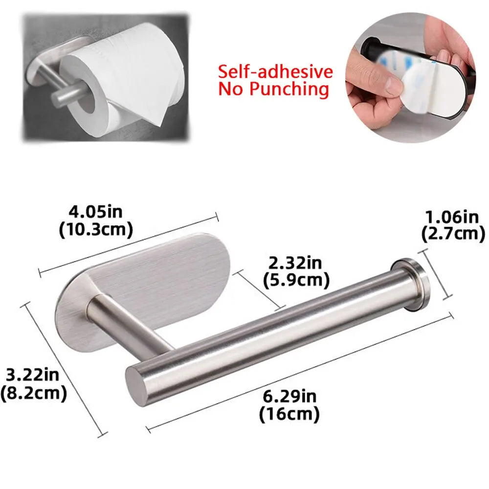 Adhesive Toilet Paper Holder
