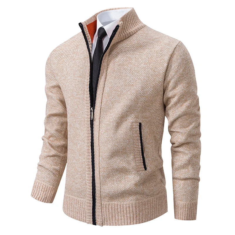 Smart Zip-up Cardigan