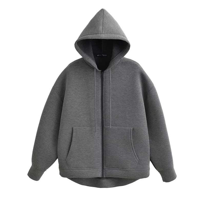 Oversized Zip up Hoodie