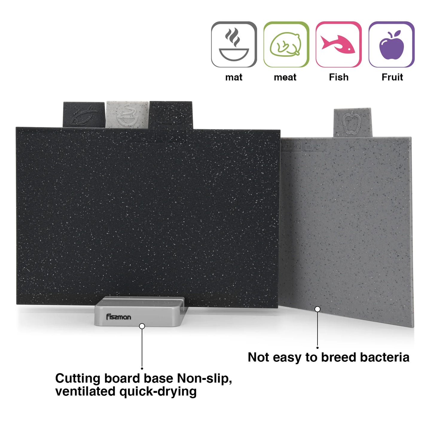 4pcs Cutting Board Set