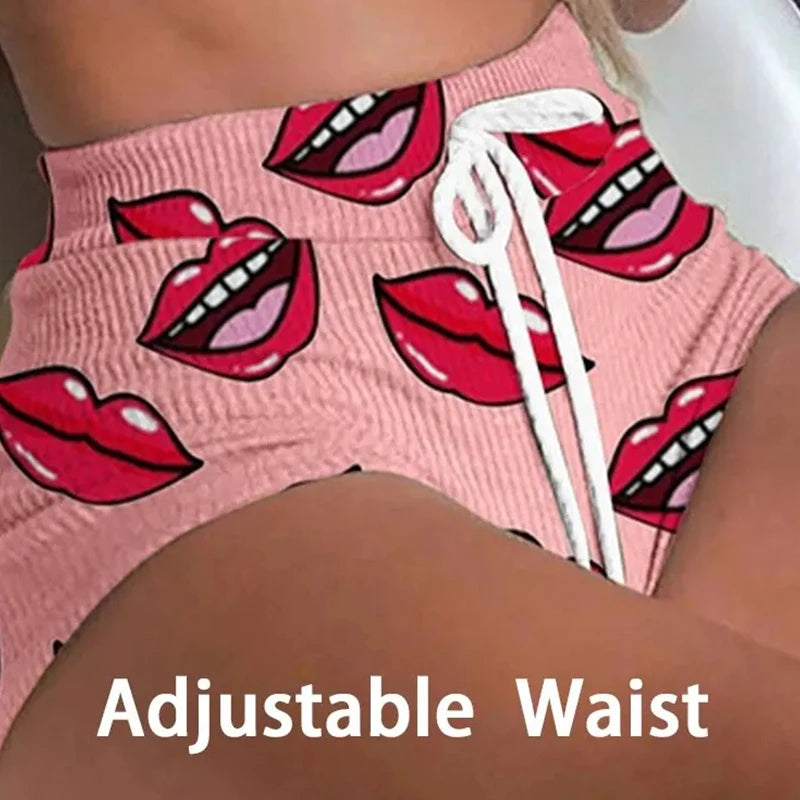Lip Print Loungewear