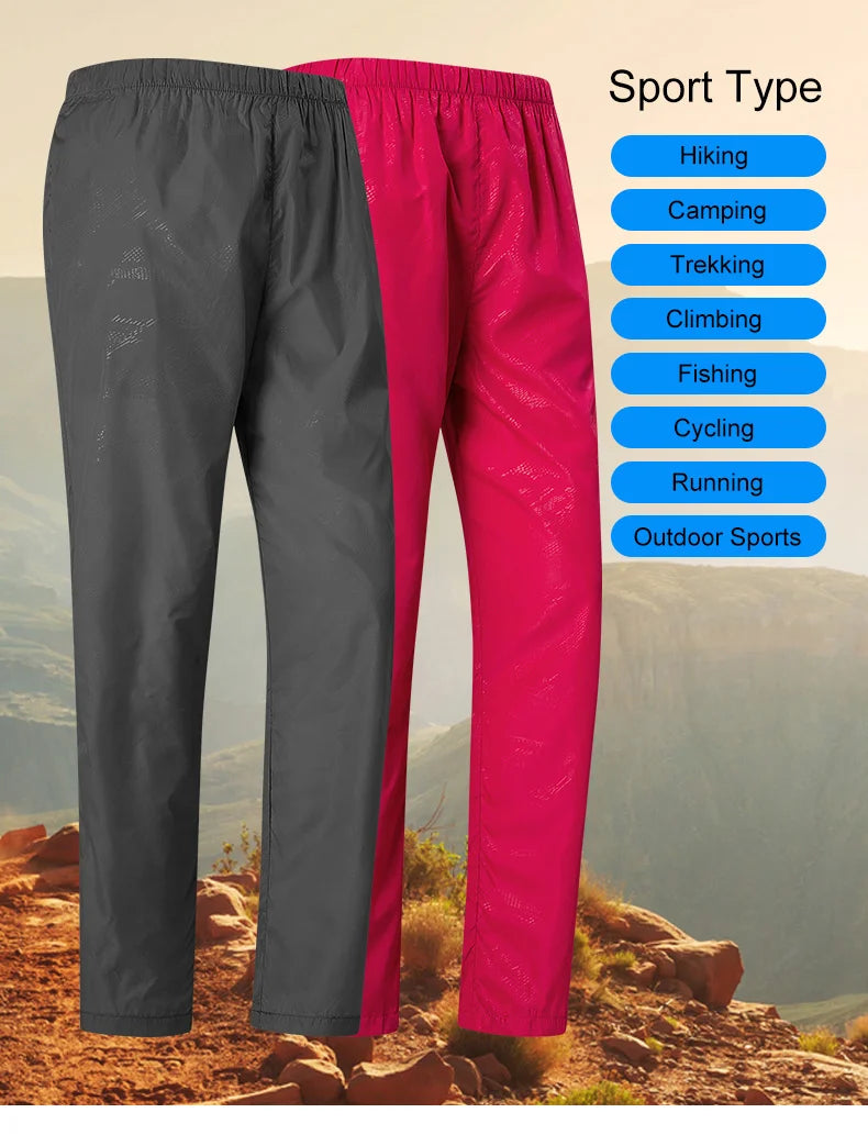 Unisex Waterproof Hiking Pants