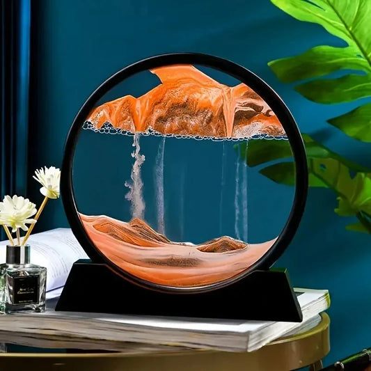 Quicksand Hour glass decor