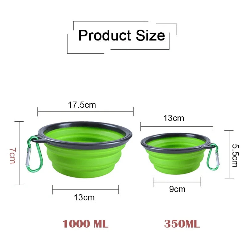 Foldable Food/Water Bowl