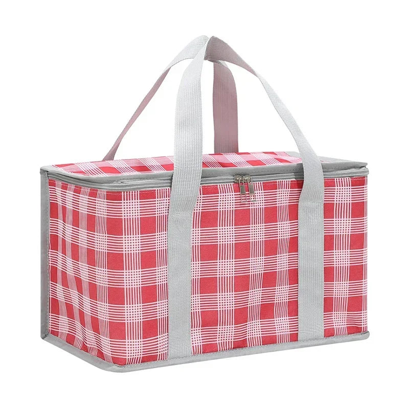 Checkered Picnic Bag