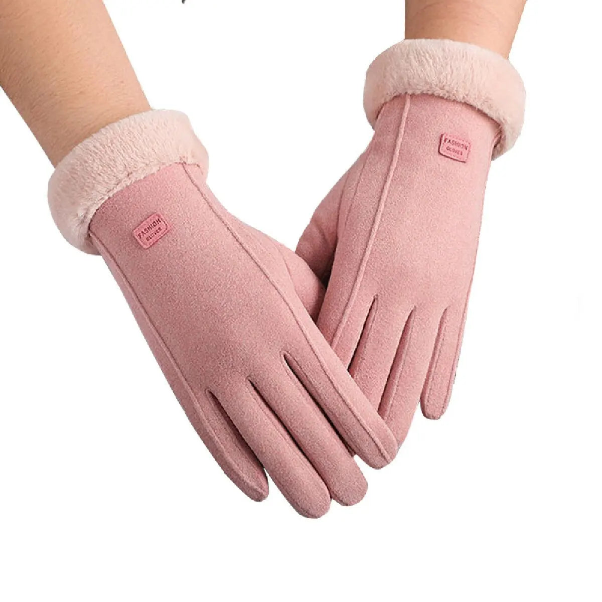 Cute Furry Warm Mitts