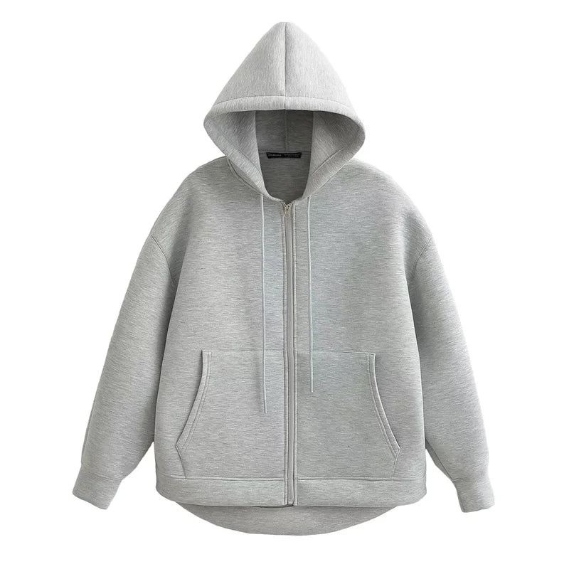 Oversized Zip up Hoodie