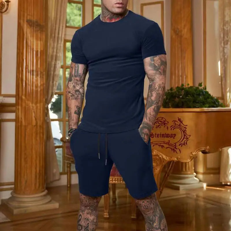 Fashionable Tee & Shorts Combo