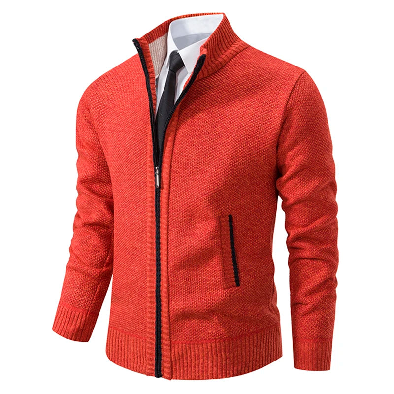 Smart Zip-up Cardigan