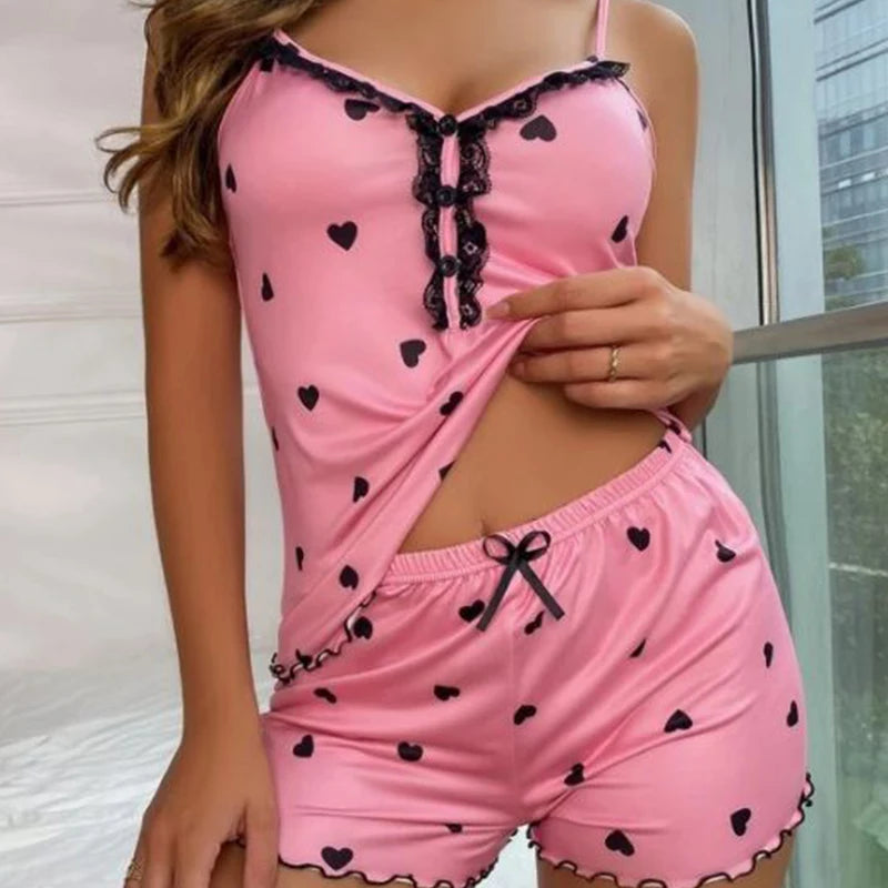 Sexy Two Pieces Sleepwear