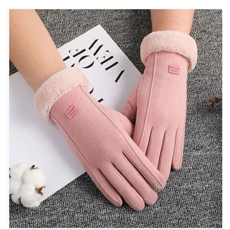 Cute Furry Warm Mitts