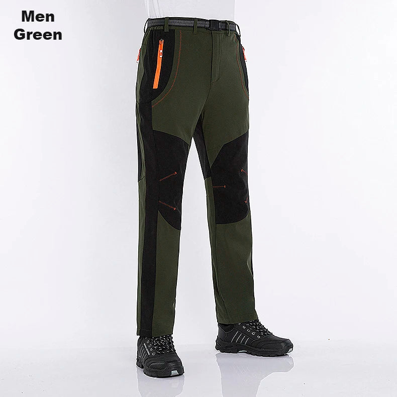Unisex Waterproof Thermal Cargo Trousers