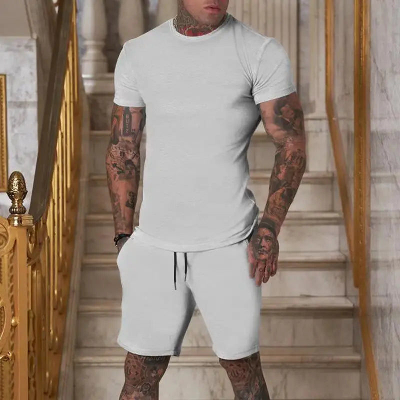 Fashionable Tee & Shorts Combo