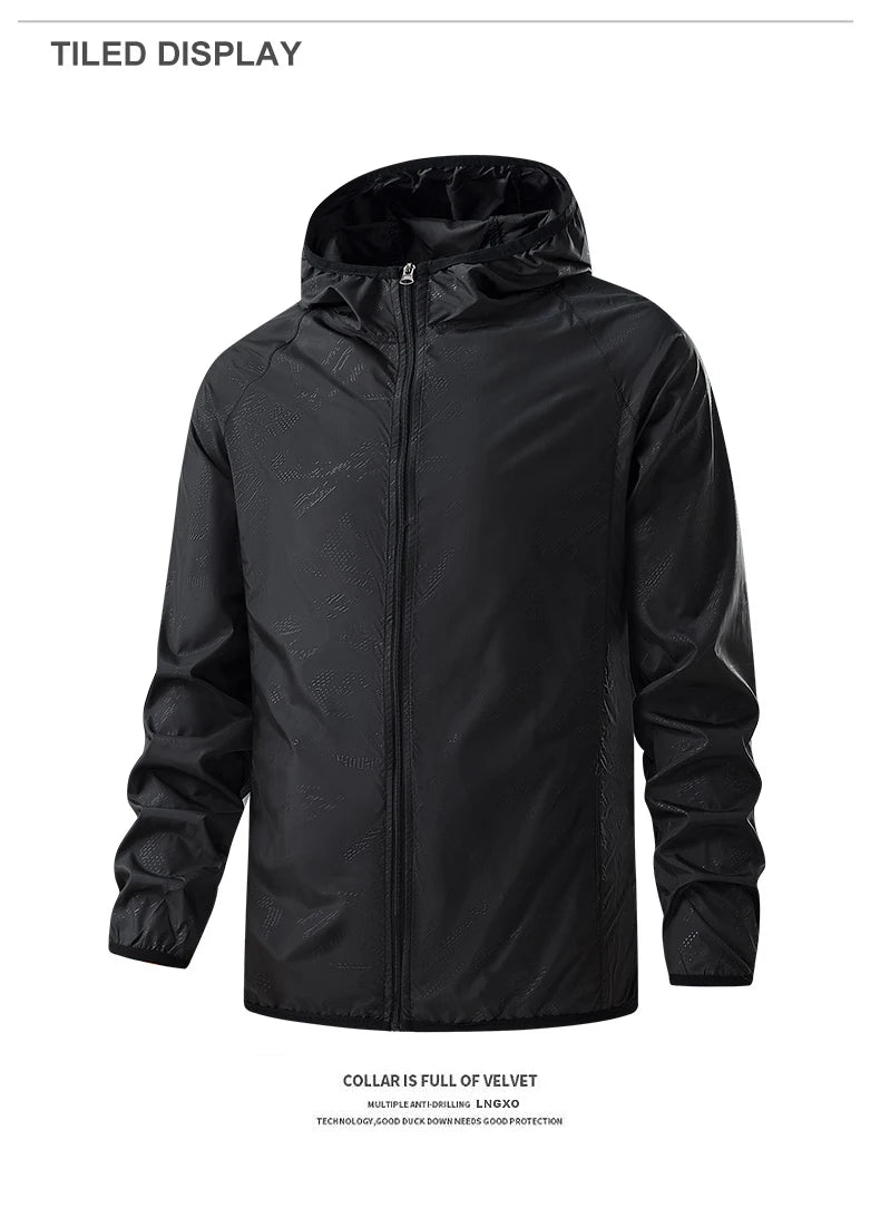 Unisex Waterproof Windbreaker jacket