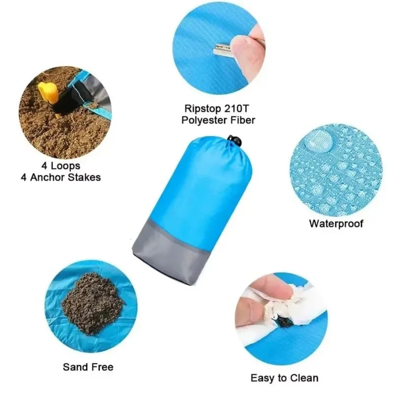 Foldable Beach Blanket