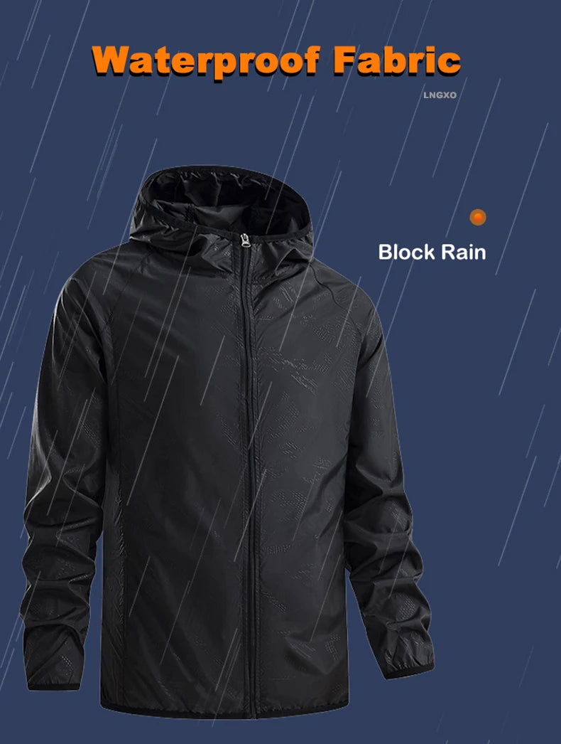 Unisex Waterproof Windbreaker jacket