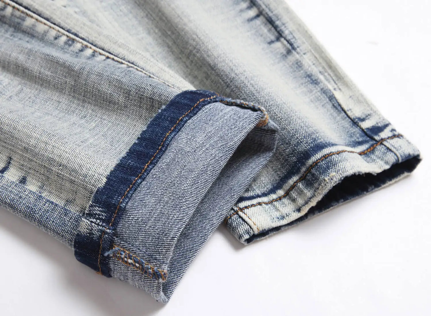 Slim Fit Ripped Jeans