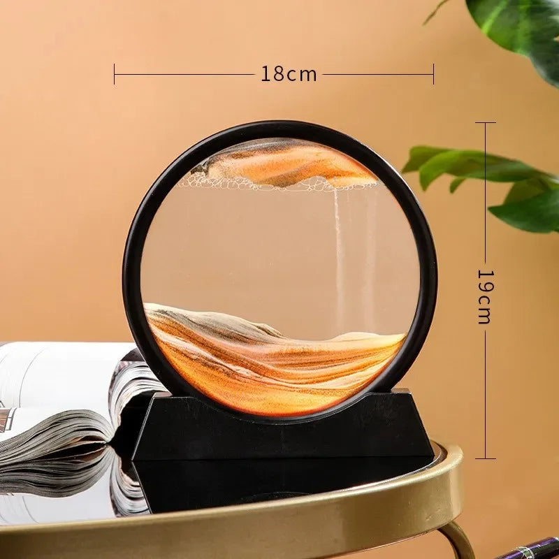 Quicksand Hour glass decor