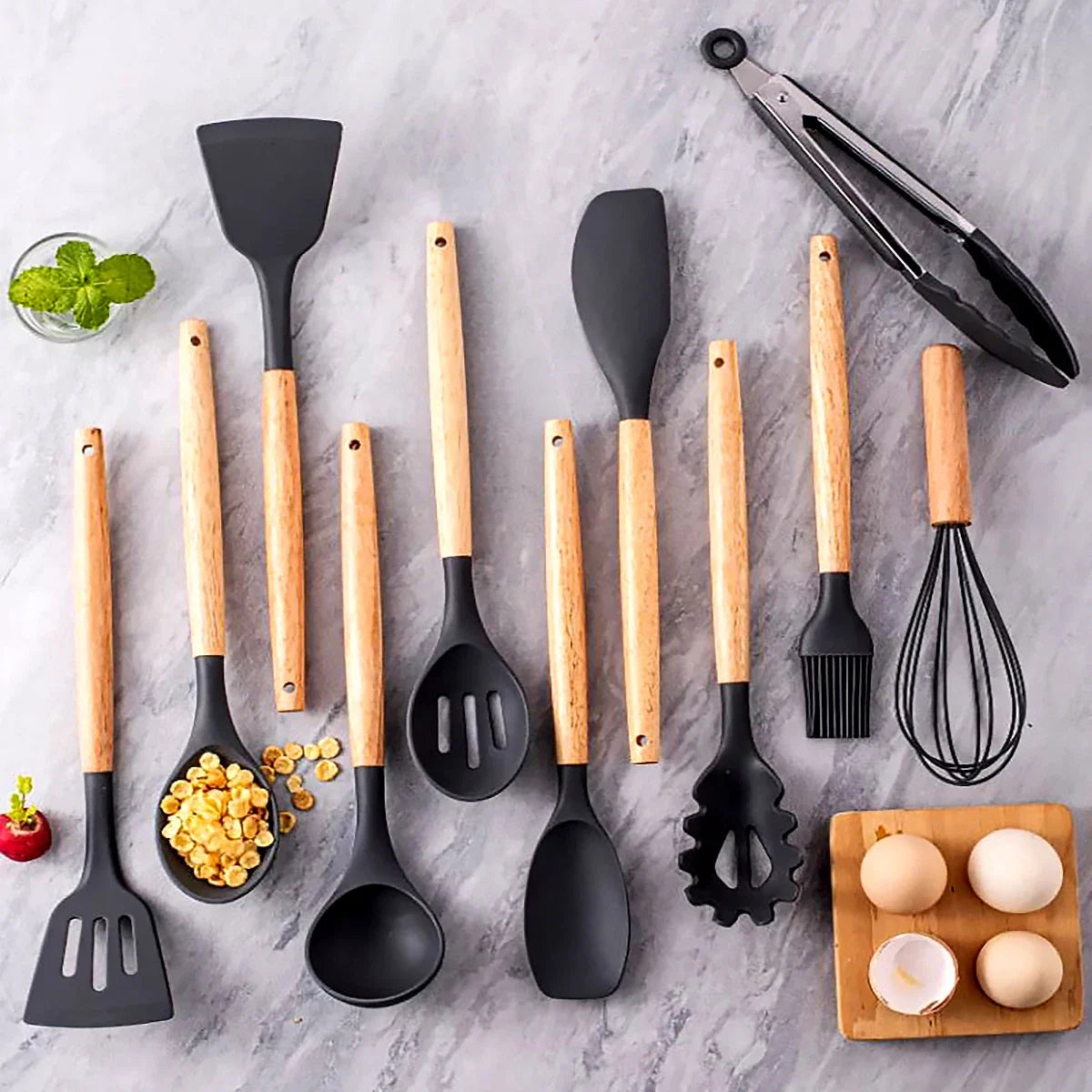 12Pcs Kitchen Utensils
