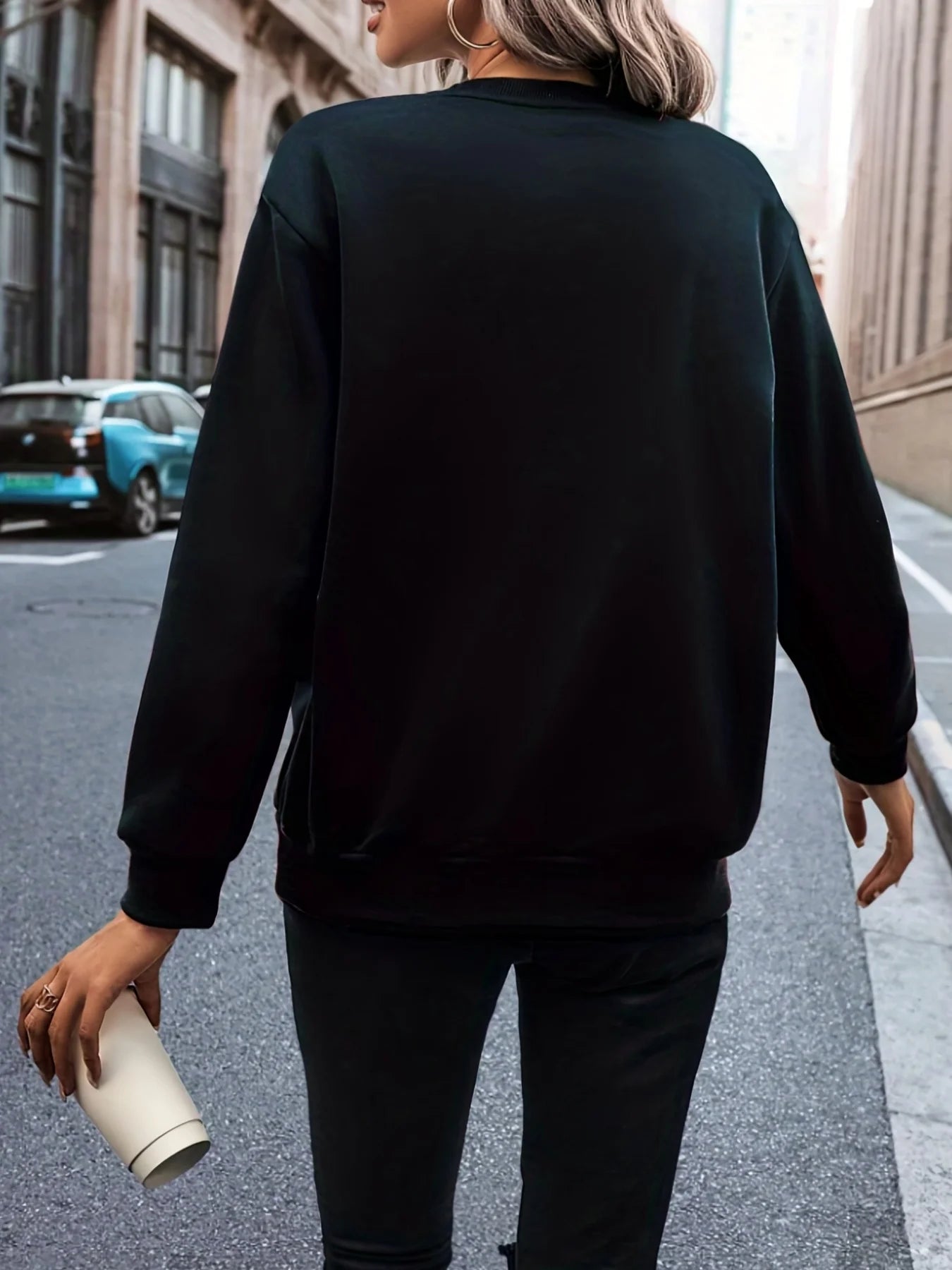 LA Cropped Sweater