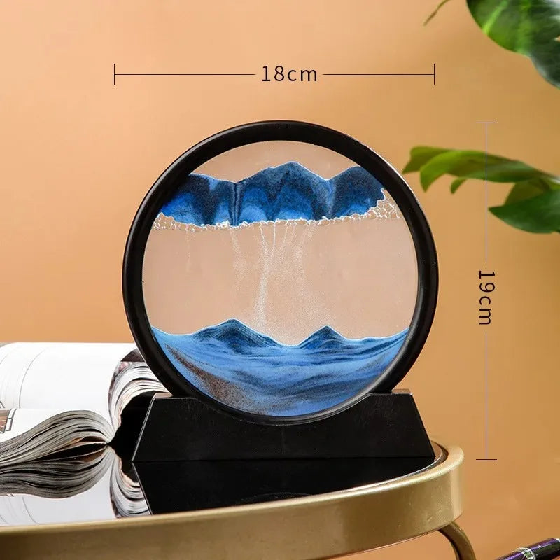 Quicksand Hour glass decor