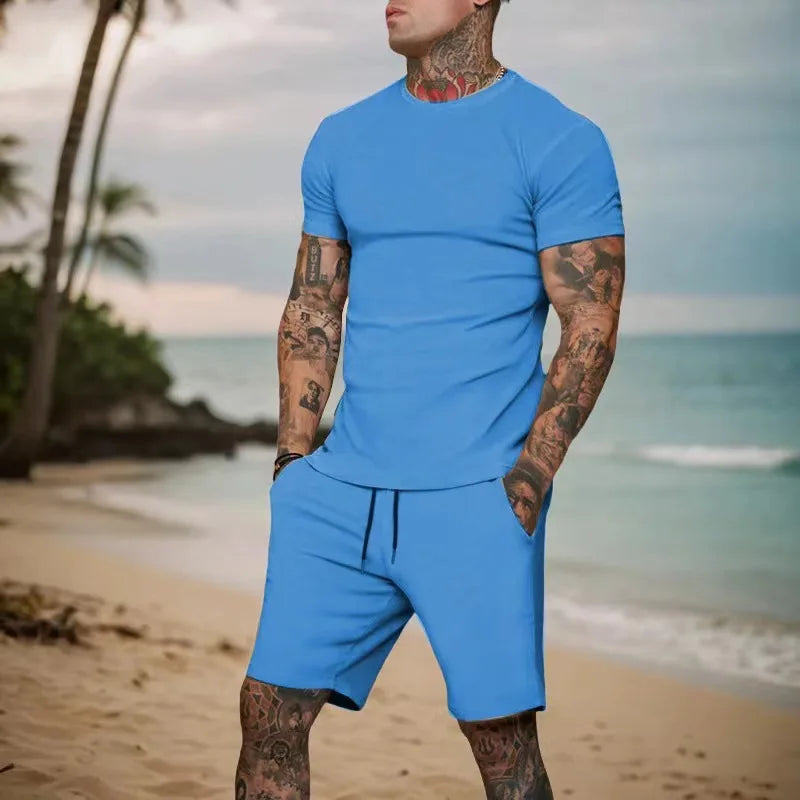 Fashionable Tee & Shorts Combo