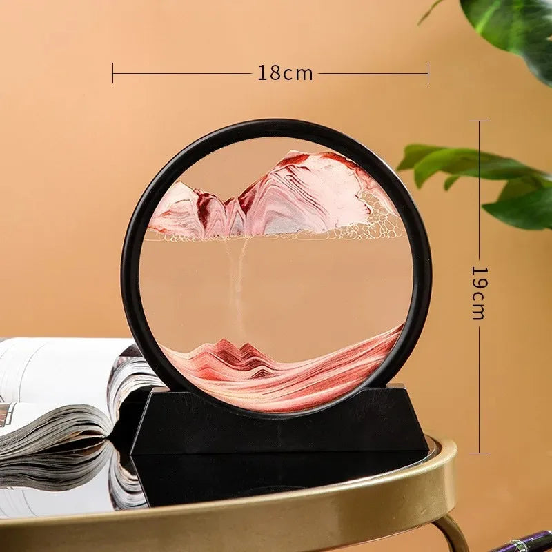 Quicksand Hour glass decor
