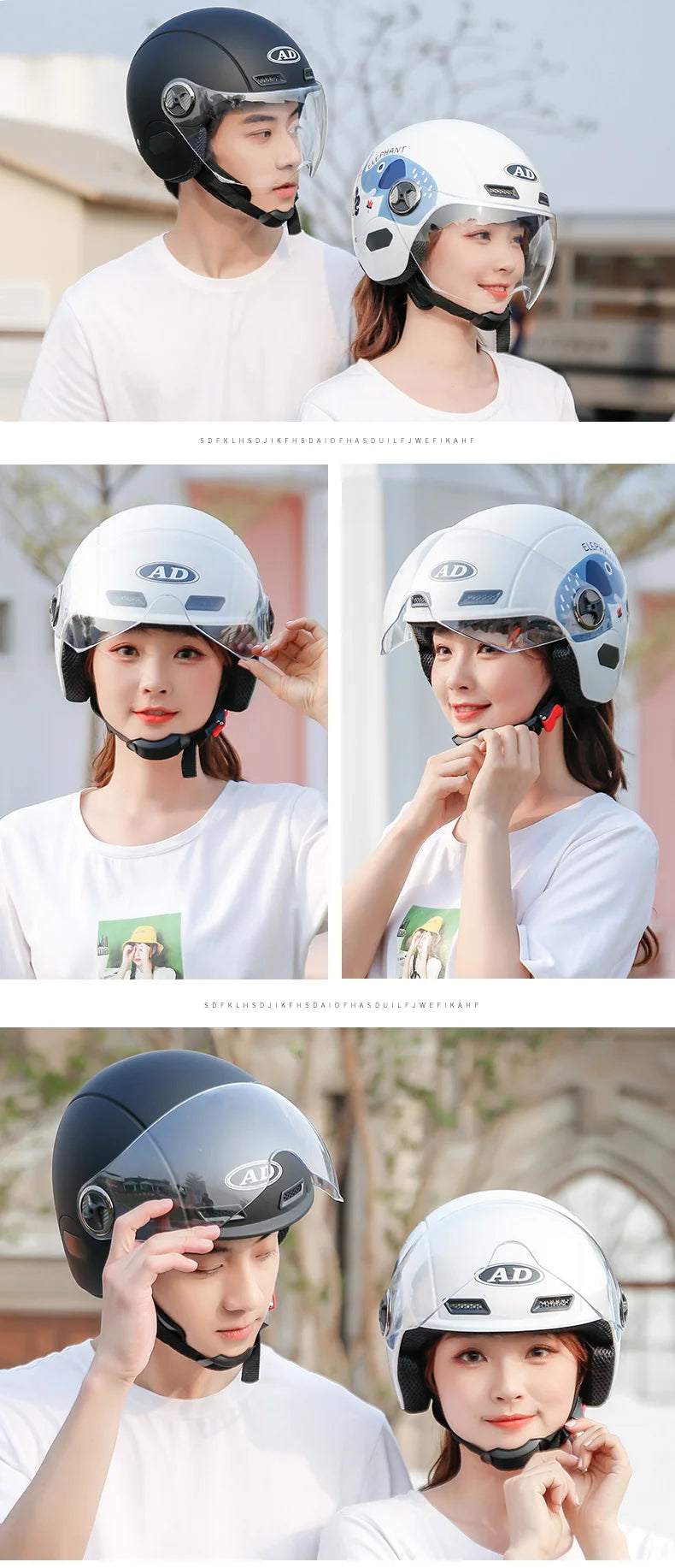 Women Moped Helmets