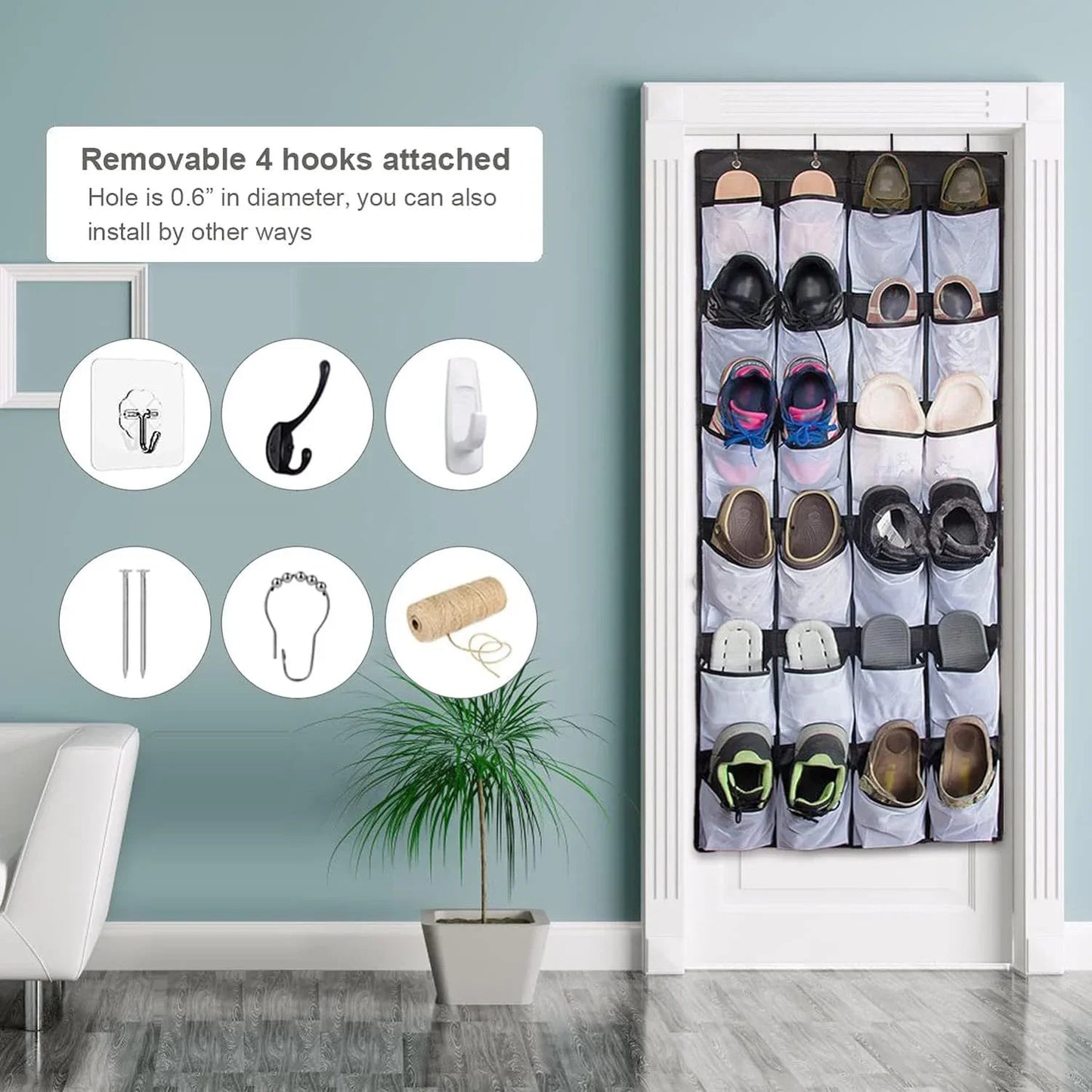 Door Hanging Shoe Rack