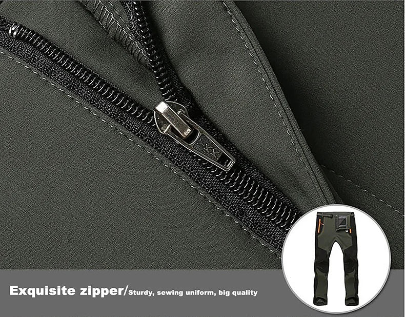 Unisex Waterproof Thermal Cargo Trousers