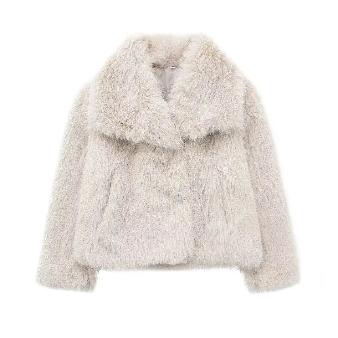 Cropped Fur Coat