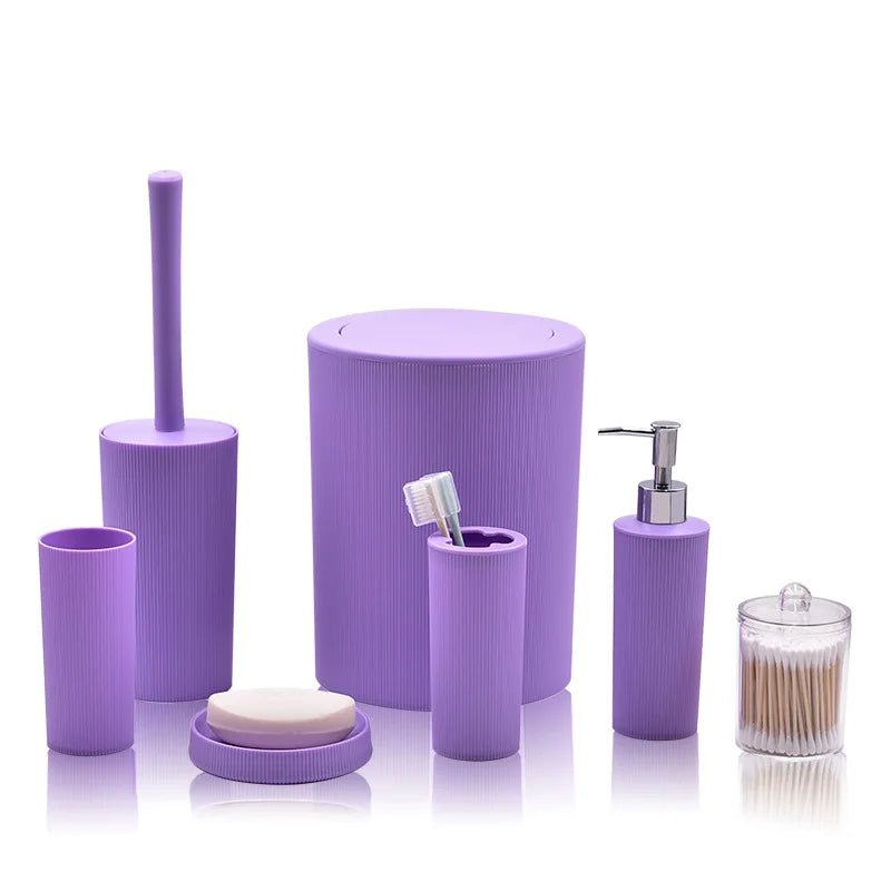 black Bathroom holders