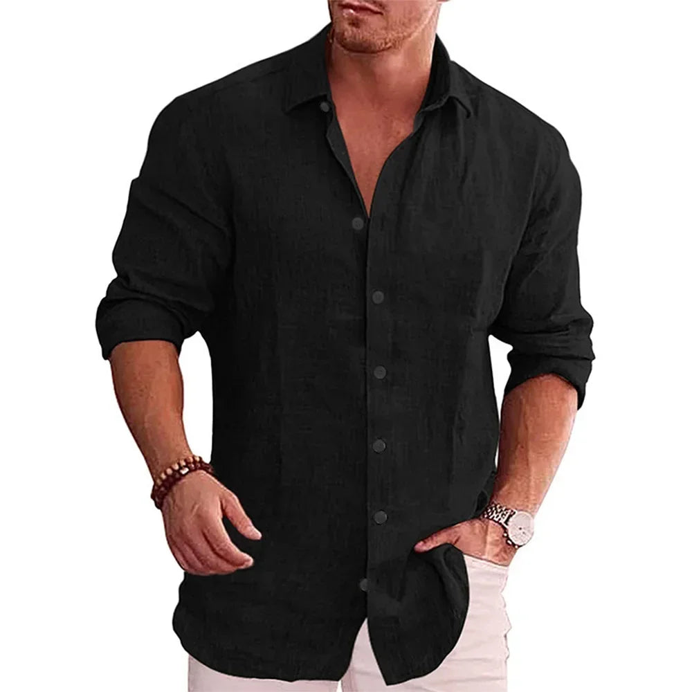 Casual Linen T-Shirt