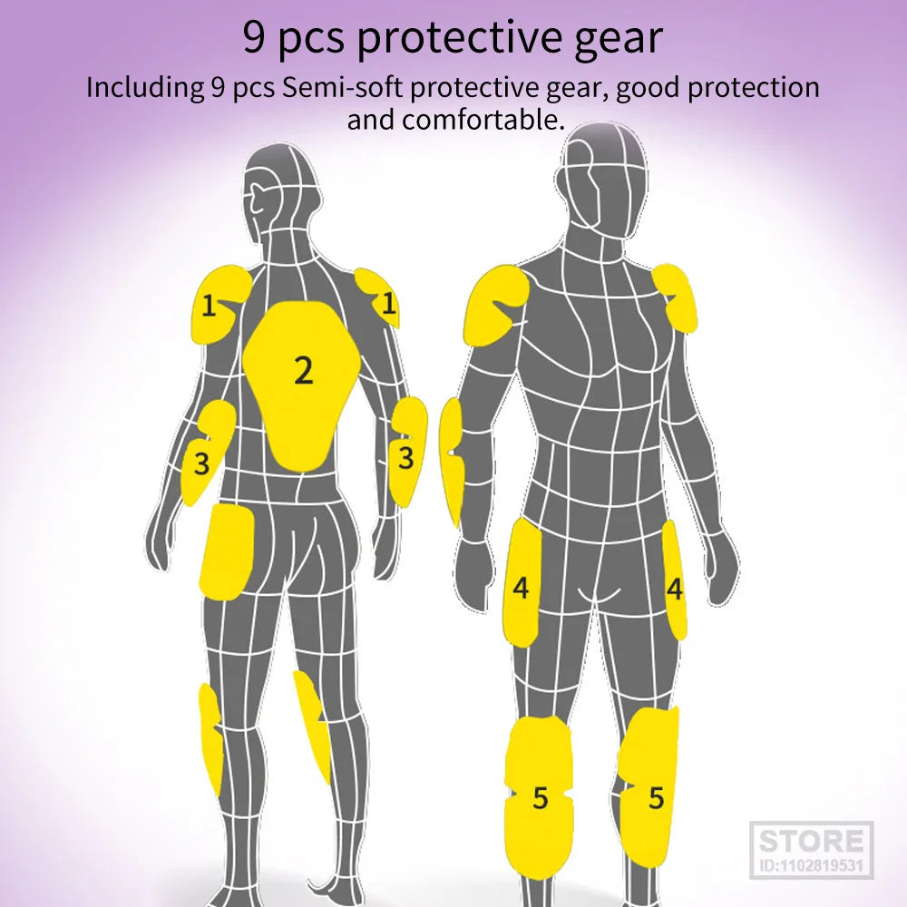 Women Protective, Waterproof motorbike jacket