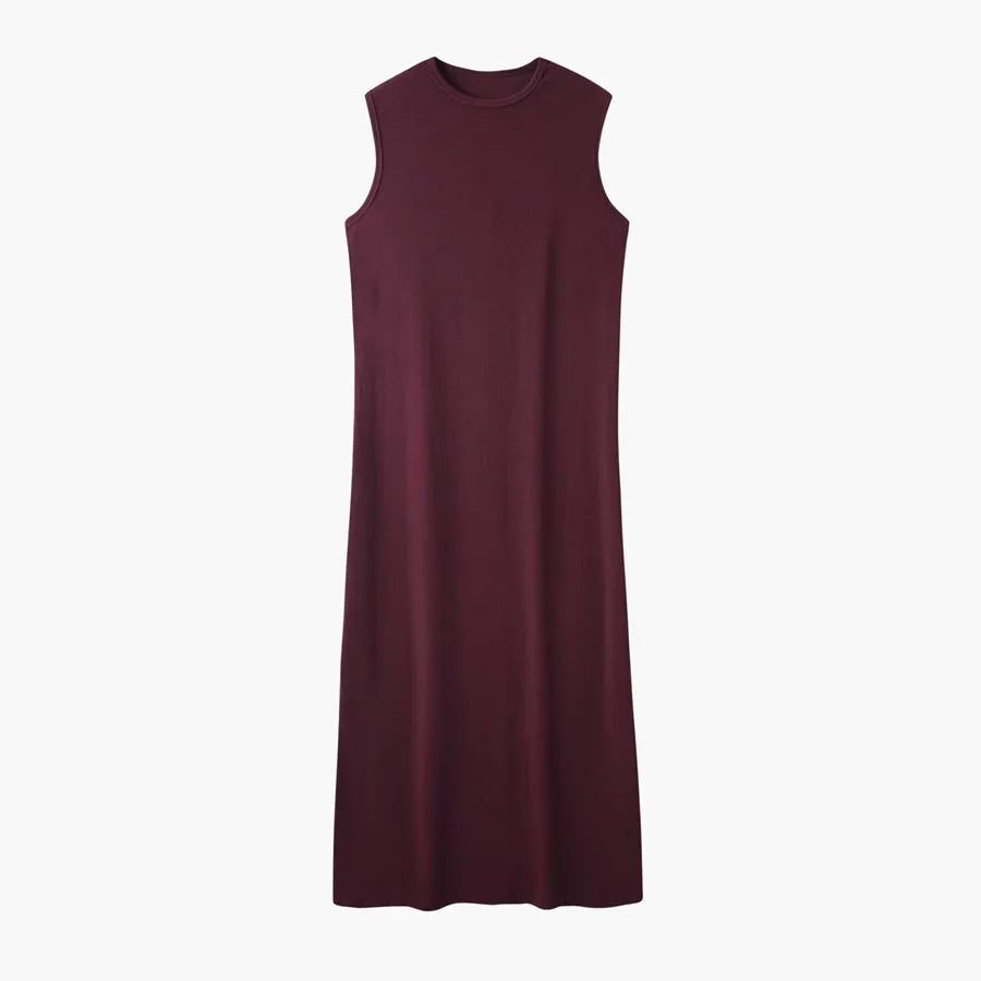 Casual Ankle Length Dress and Cardigan