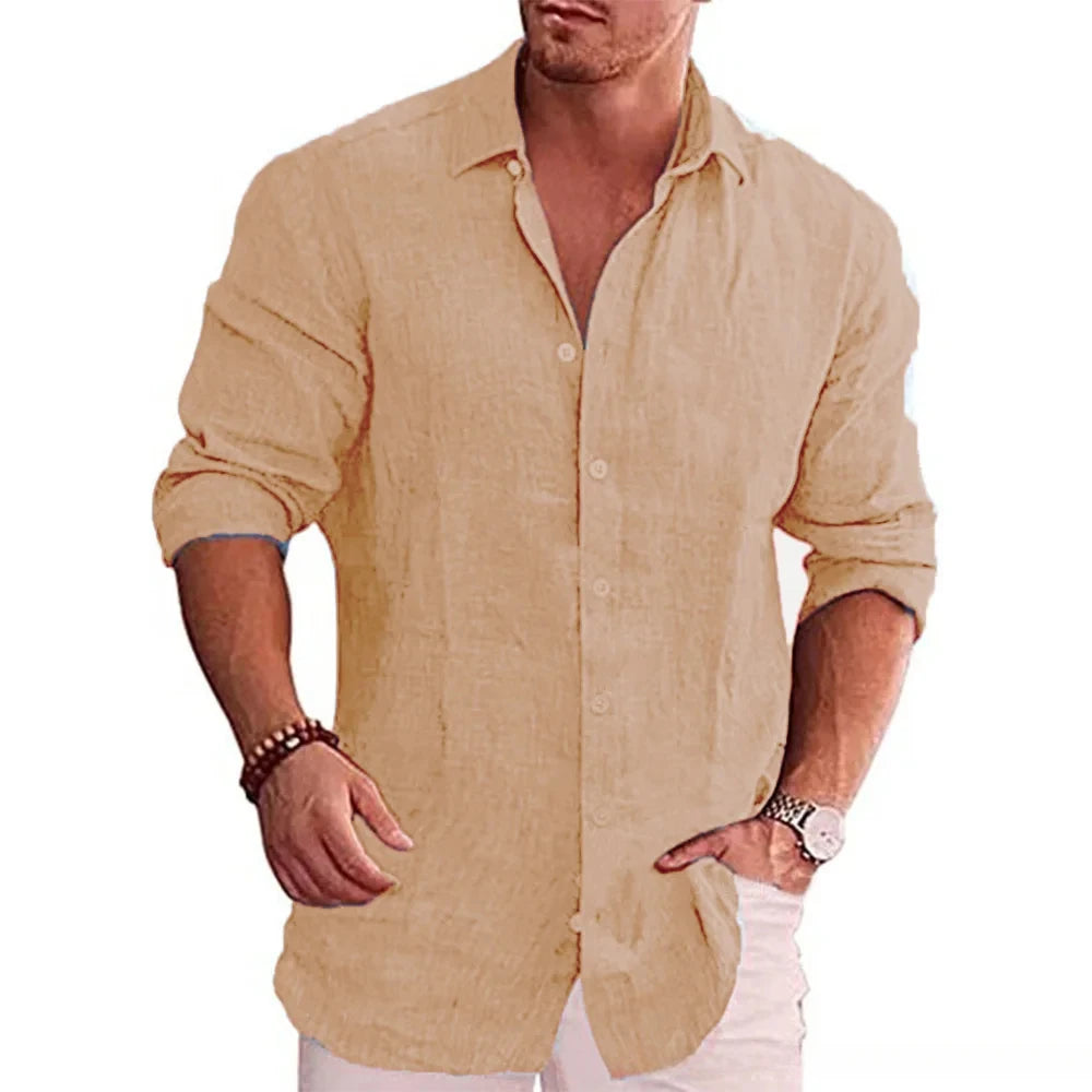 Casual Linen T-Shirt