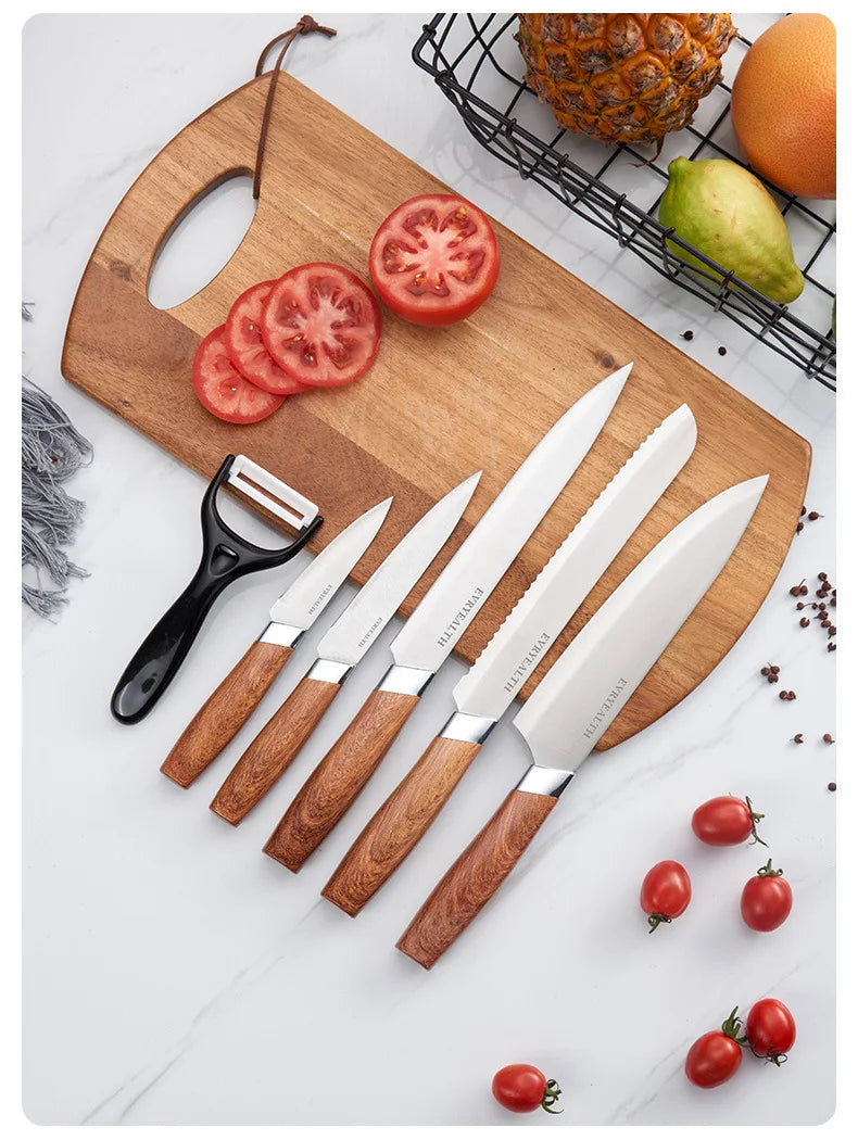 Wooden Knives Set