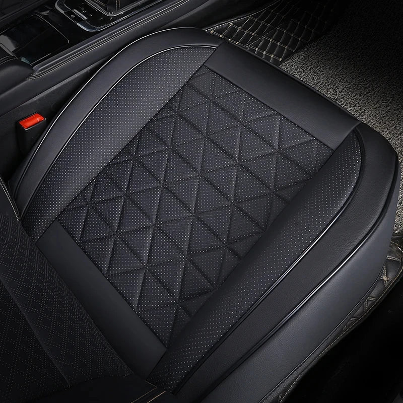 Plush Leather Seat Cover