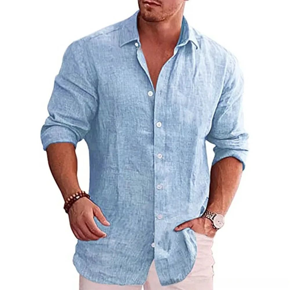 Casual Linen T-Shirt