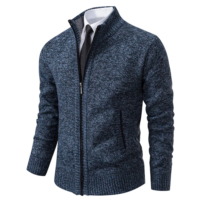 Smart Zip-up Cardigan