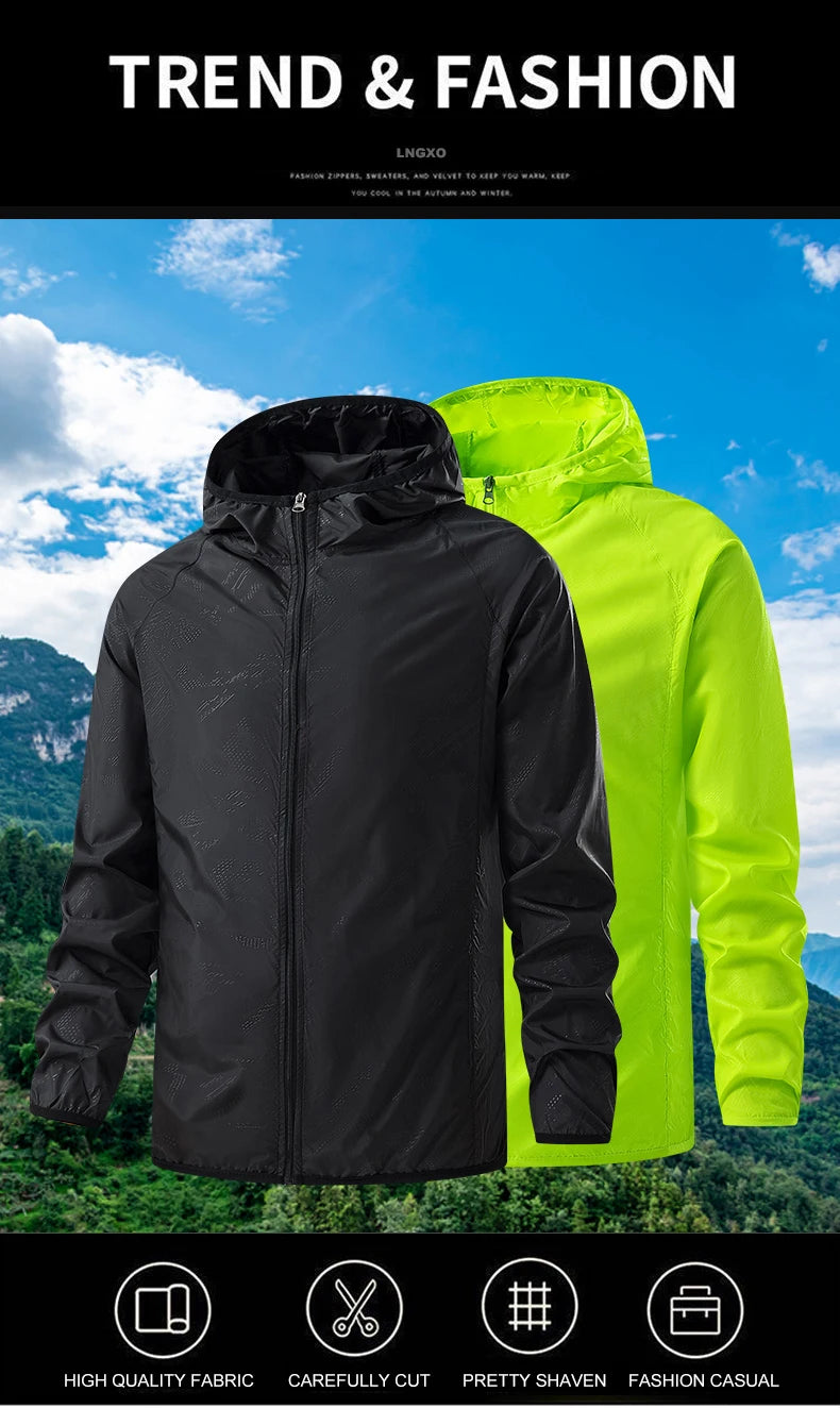 Unisex Waterproof Windbreaker jacket