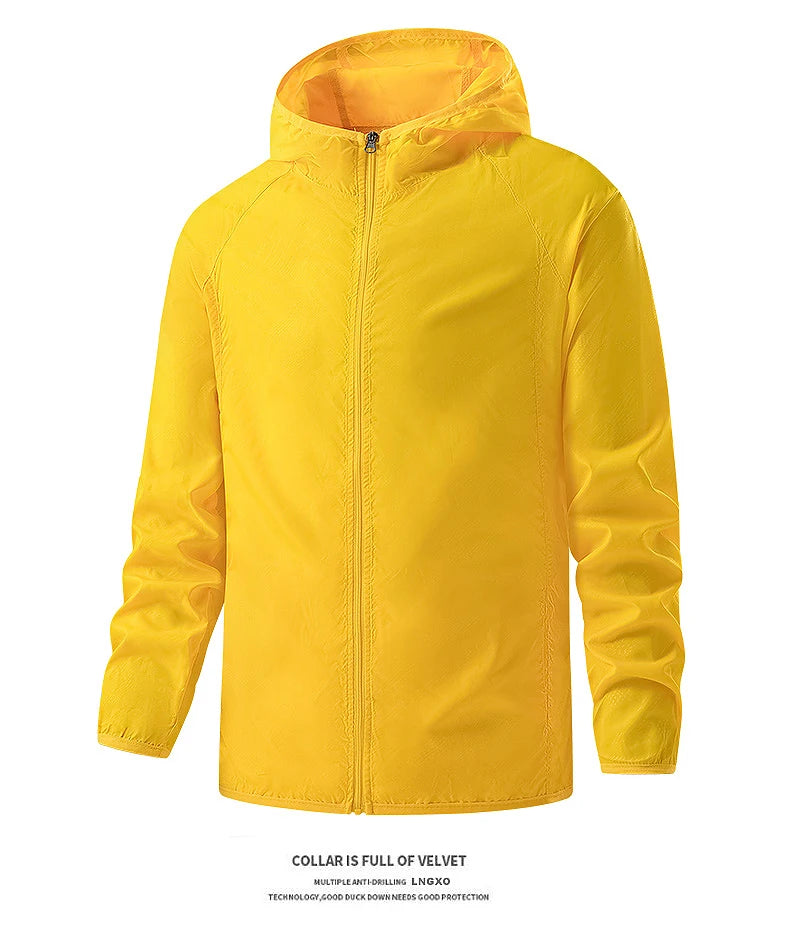 Unisex Waterproof Windbreaker jacket