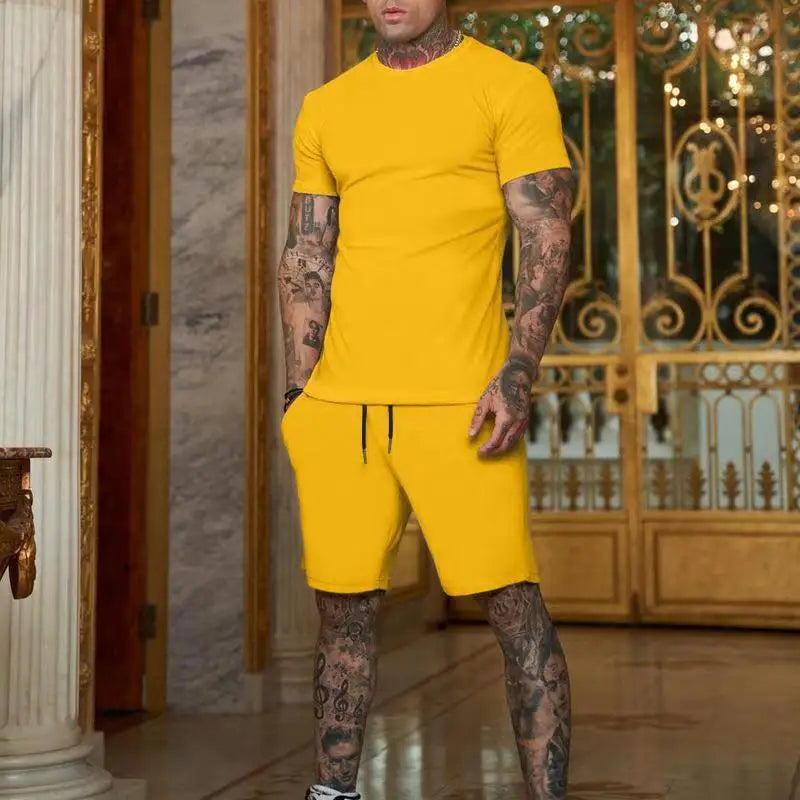 Fashionable Tee & Shorts Combo